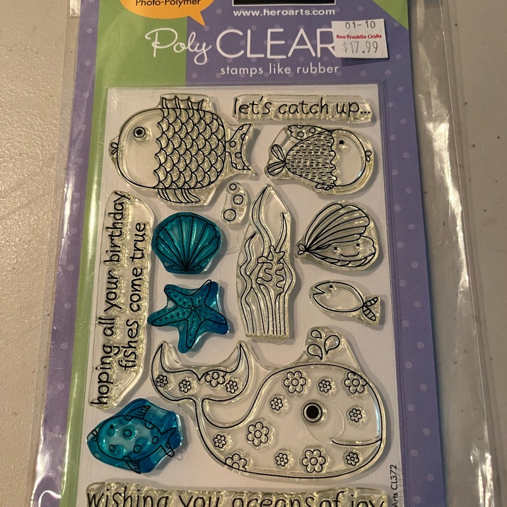 Blue and Silver Arts & Crafts Office Set